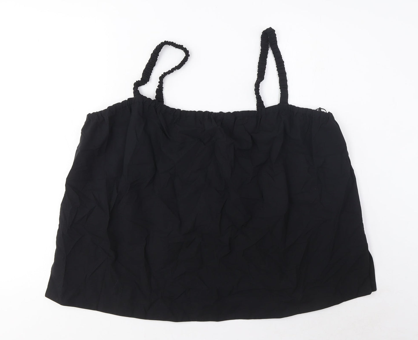 Womens UK Size 20 Marks and Spencer Black Camisole Tank