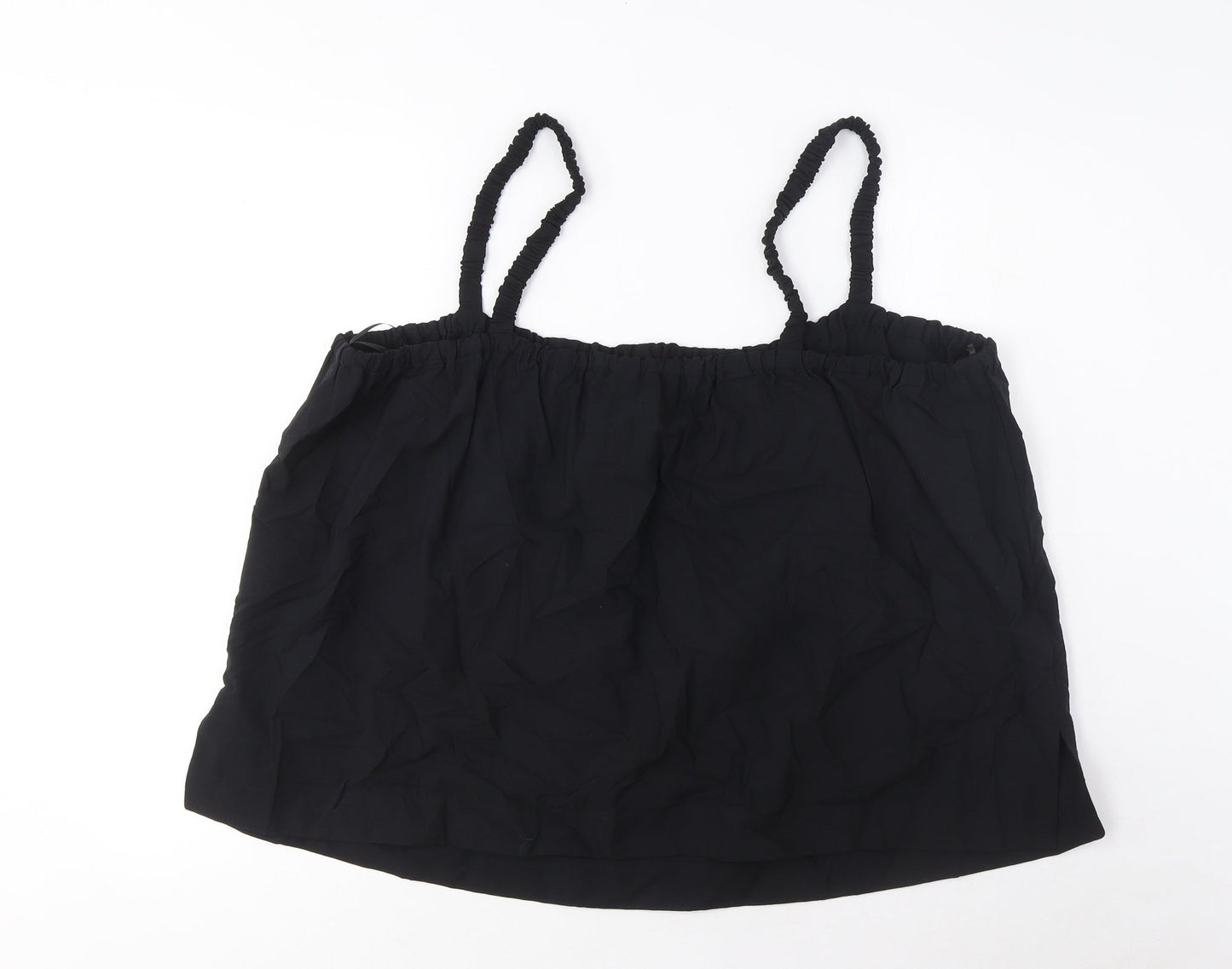 Womens UK Size 20 Marks and Spencer Black Camisole Tank