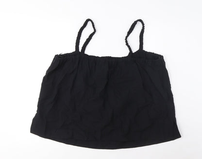 Womens UK Size 20 Marks and Spencer Black Camisole Tank