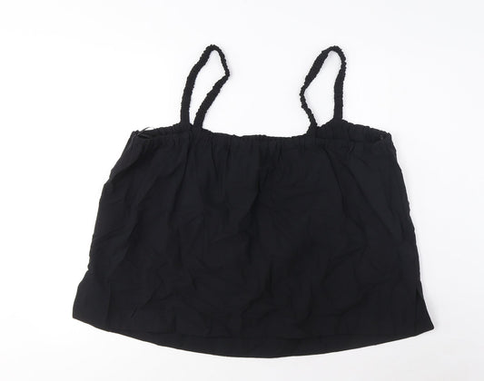 Womens UK Size 20 Marks and Spencer Black Camisole Tank