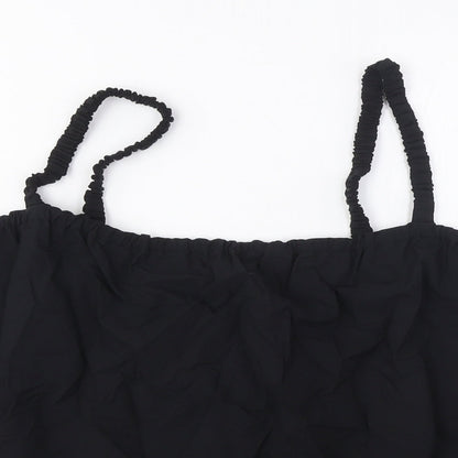 Womens UK Size 20 Marks and Spencer Black Camisole Tank
