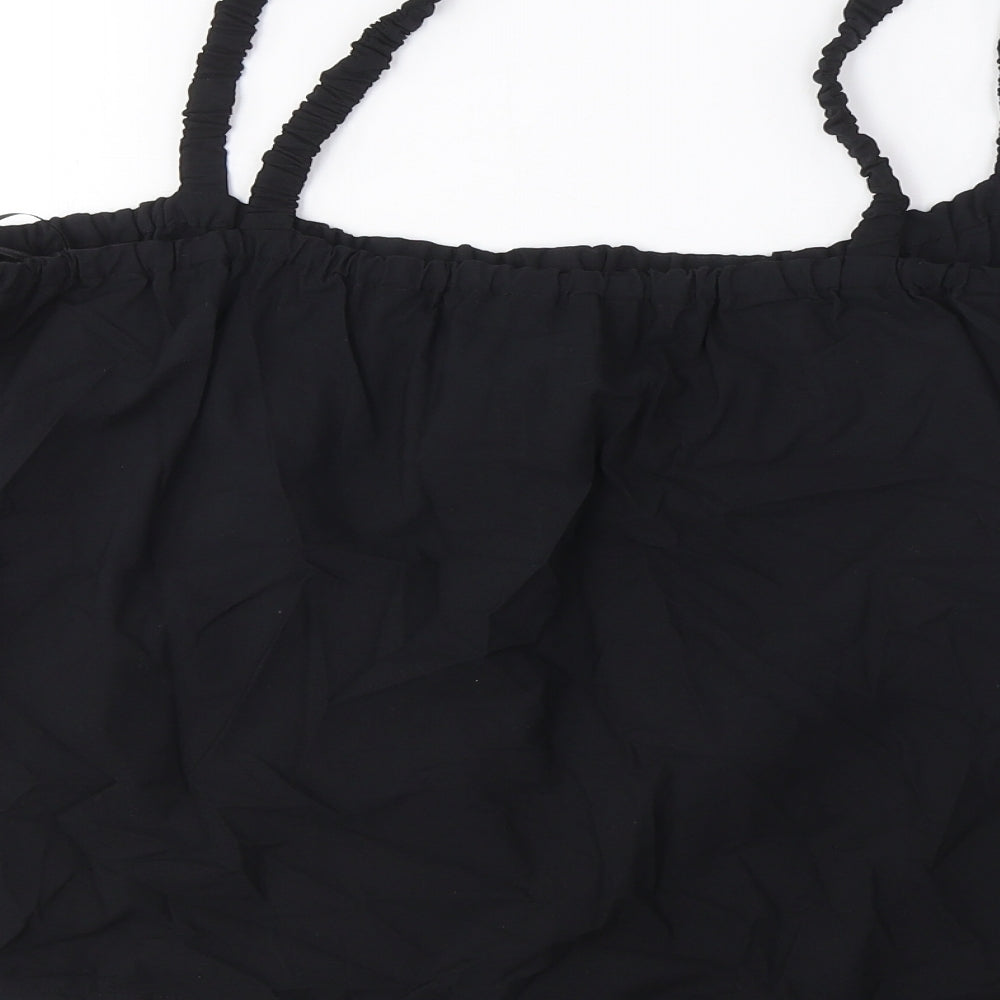 Womens UK Size 20 Marks and Spencer Black Camisole Tank
