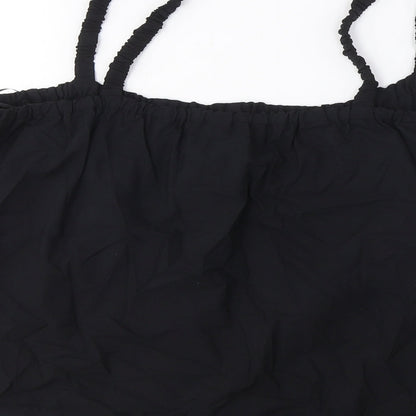 Womens UK Size 20 Marks and Spencer Black Camisole Tank