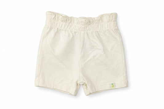 Marks and Spencer Girls Ivory Cotton Cropped Trousers Size 3-6 Months Pullover - Lemon