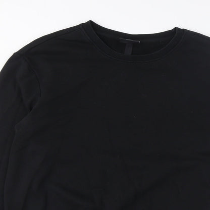 Mens UK Size S H&M Black Pullover Sweatshirt