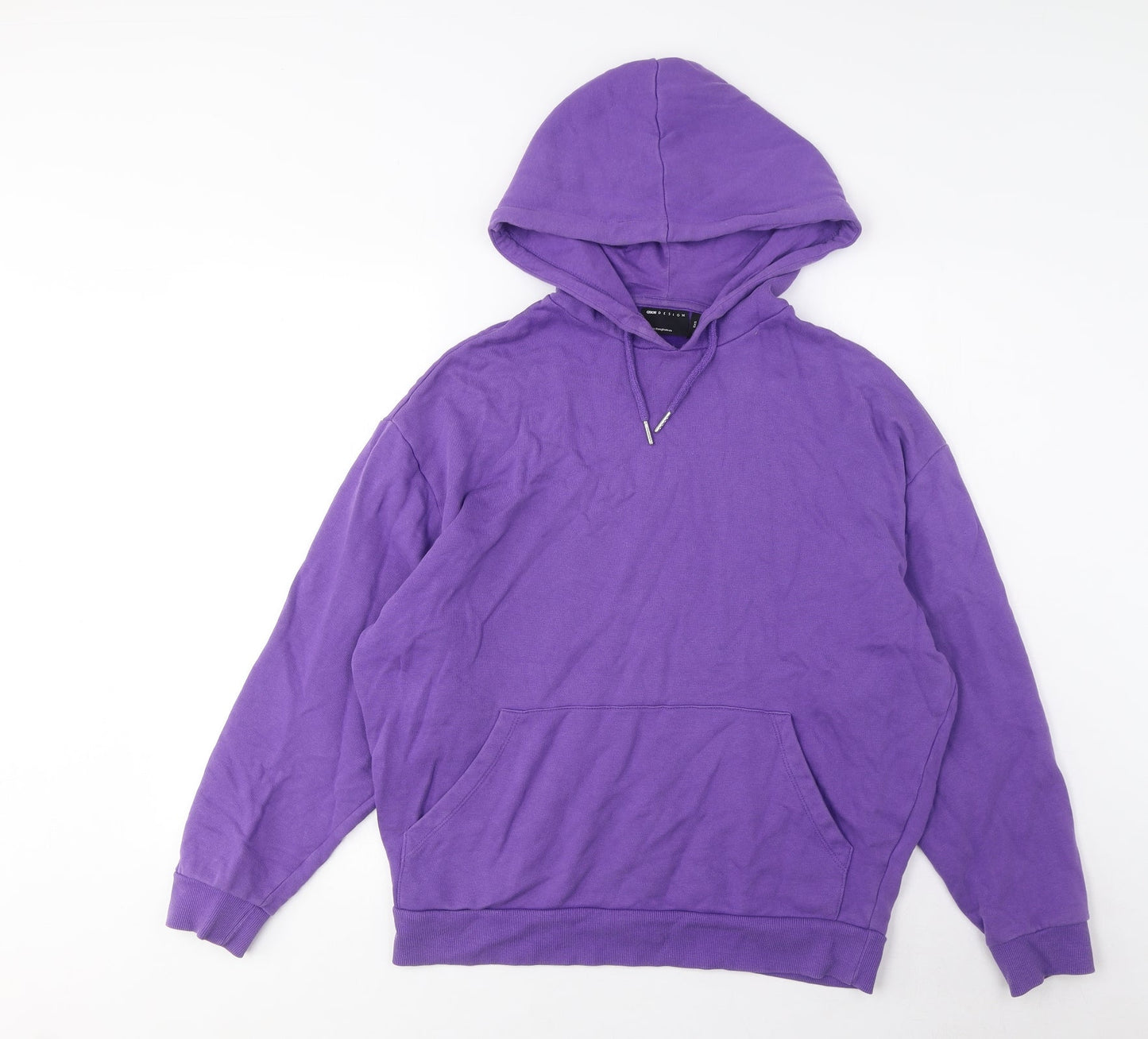 Womens UK Size 2XS ASOS Purple Pullover Hoodie