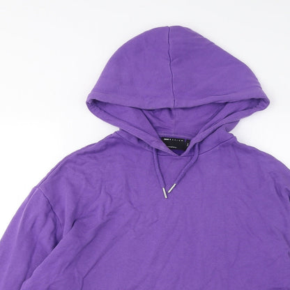 Womens UK Size 2XS ASOS Purple Pullover Hoodie