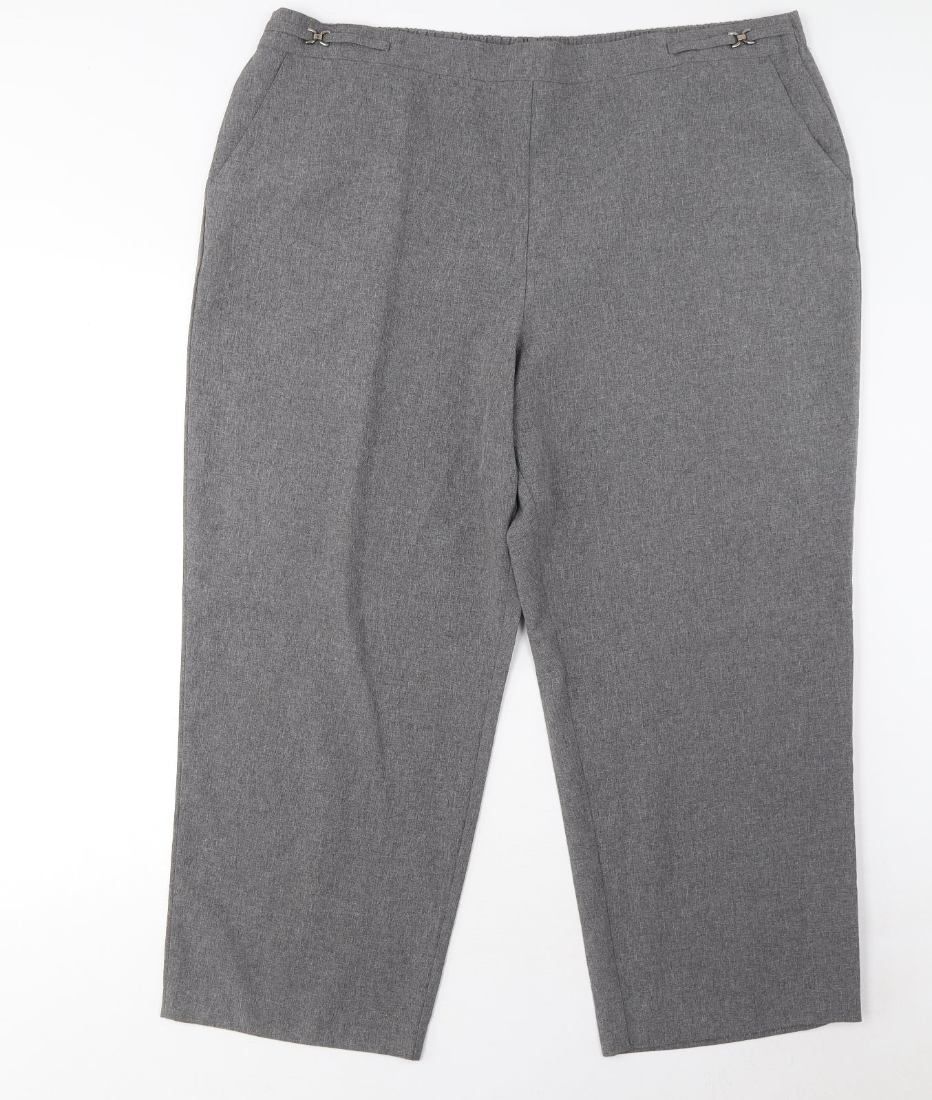 Womens UK Size 20 BHS Regular Fit  Grey Trousers