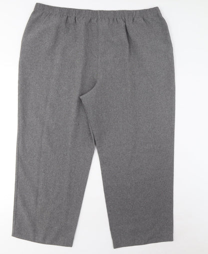 Womens UK Size 20 BHS Regular Fit  Grey Trousers