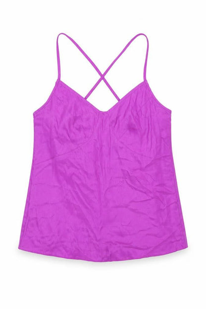 Womens UK Size 8 Topshop Purple Camisole Tank