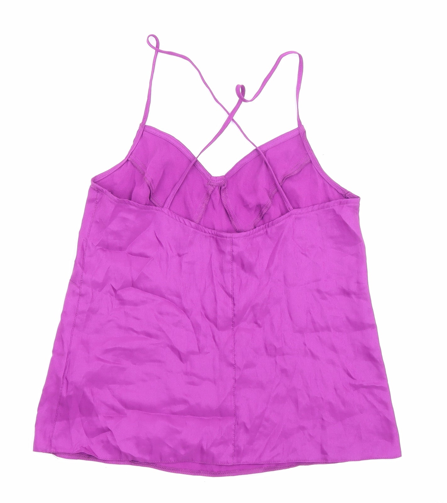 Womens UK Size 8 Topshop Purple Camisole Tank