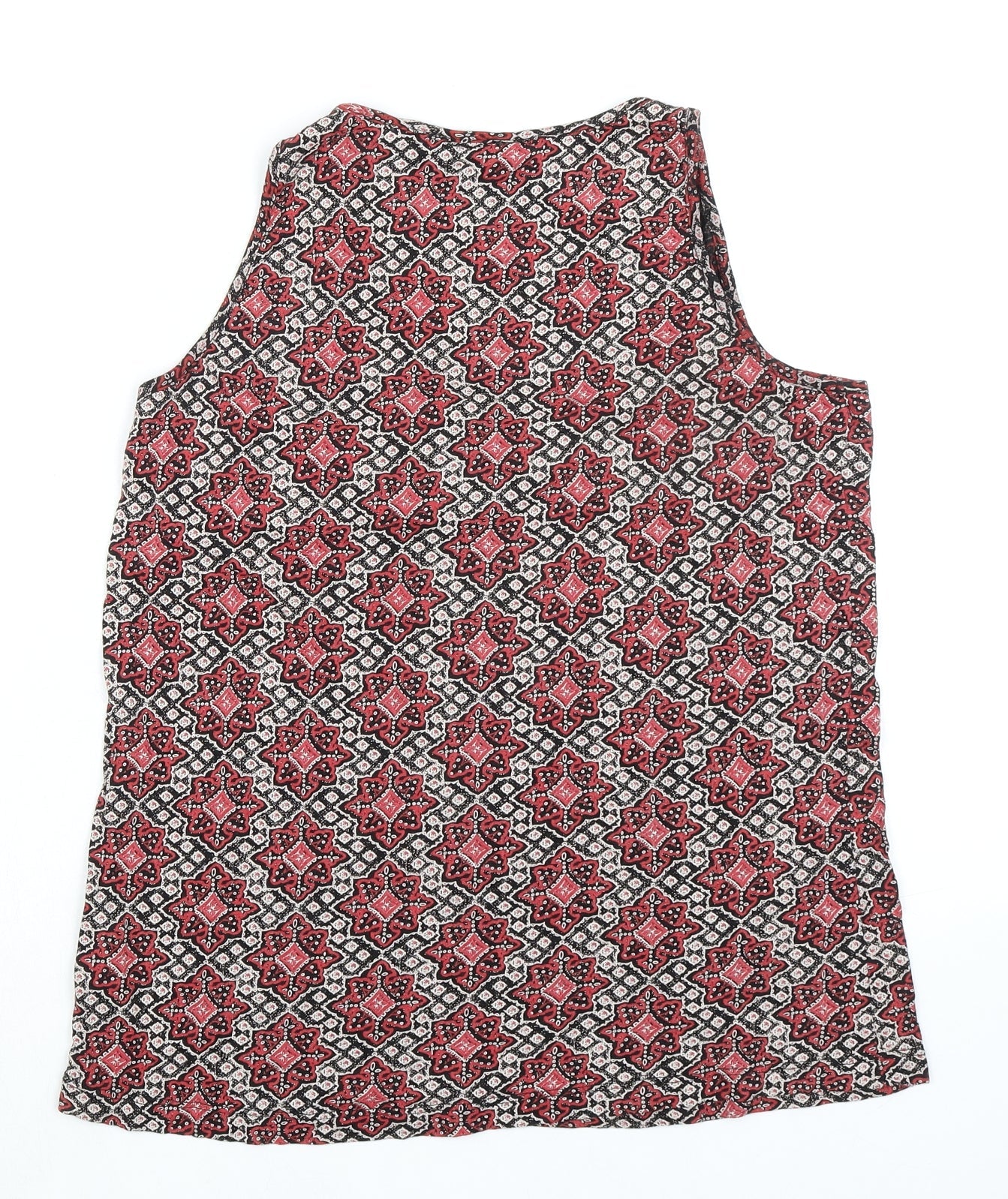 Womens UK Size 12 New Look Multicoloured Basic Tank