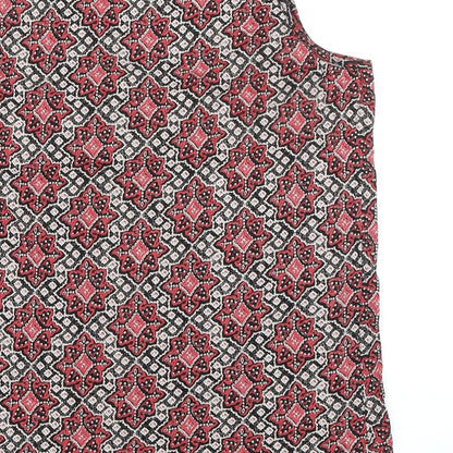 Womens UK Size 12 New Look Multicoloured Basic Tank