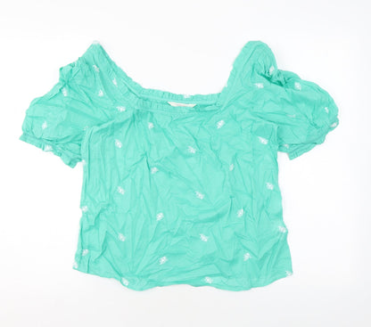 Womens UK Size 10 Per Una Gold Basic T-Shirt