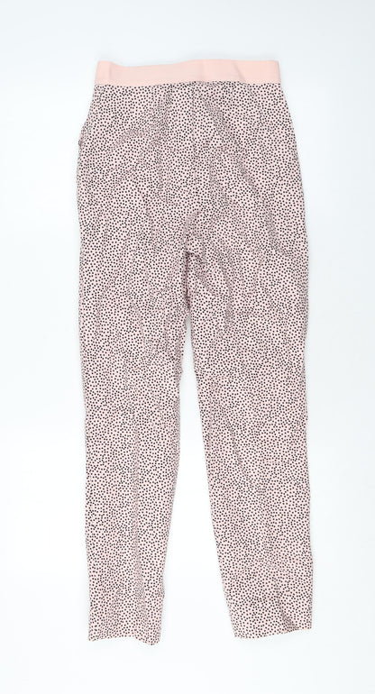 Womens UK Size 6 Marks and Spencer Regular Fit  Pink Trousers