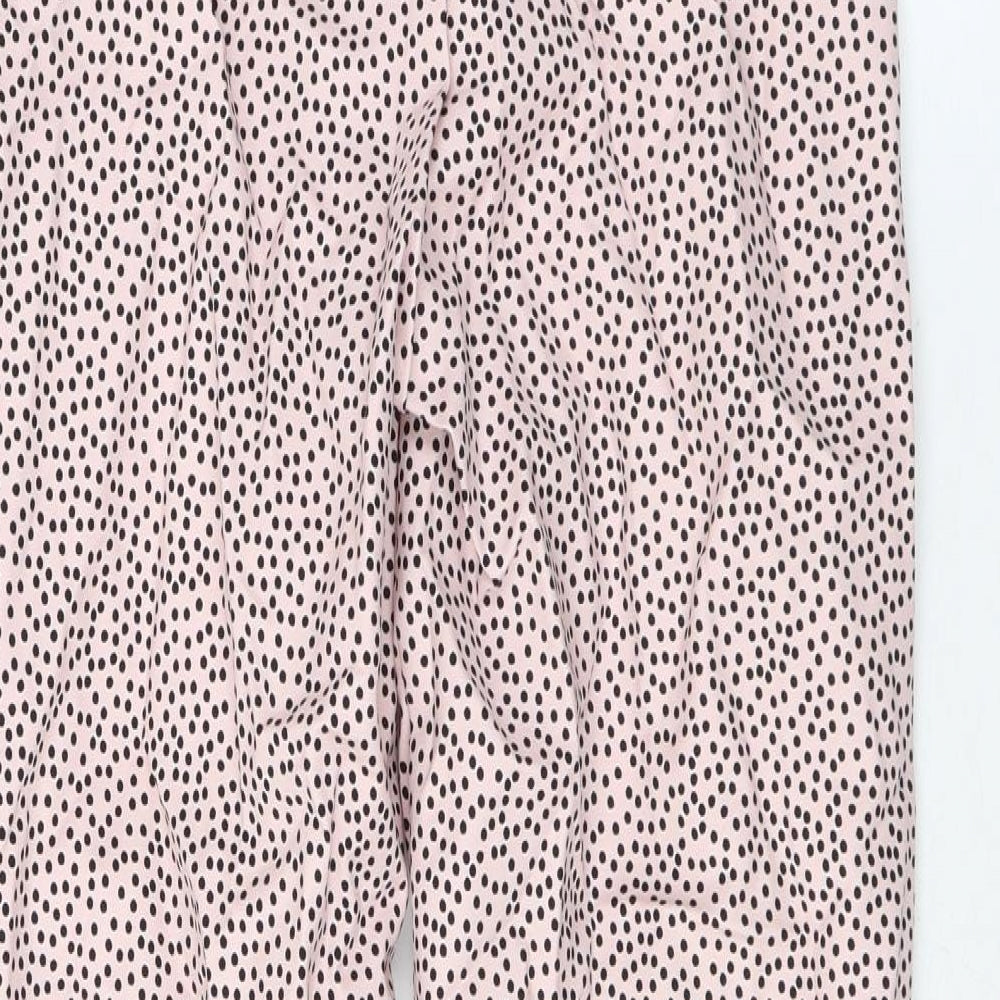 Womens UK Size 6 Marks and Spencer Regular Fit  Pink Trousers
