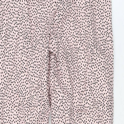 Womens UK Size 6 Marks and Spencer Regular Fit  Pink Trousers