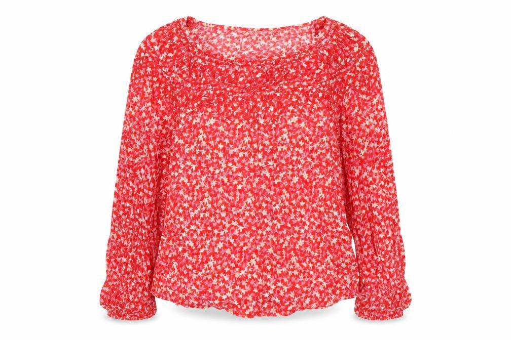 Womens UK Size 8 Marks and Spencer Red Basic Blouse
