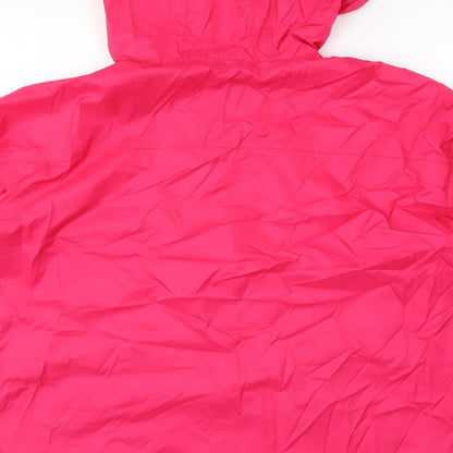 Womens UK Size L Marks and Spencer Pink Rain Coat