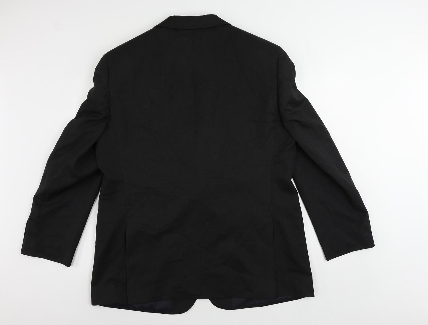 Mens UK Size 46 Marks and Spencer Regular Black Suit Jacket
