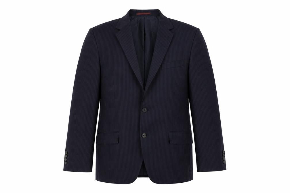 Mens UK Size 42 Marks and Spencer Regular Blue Suit Jacket
