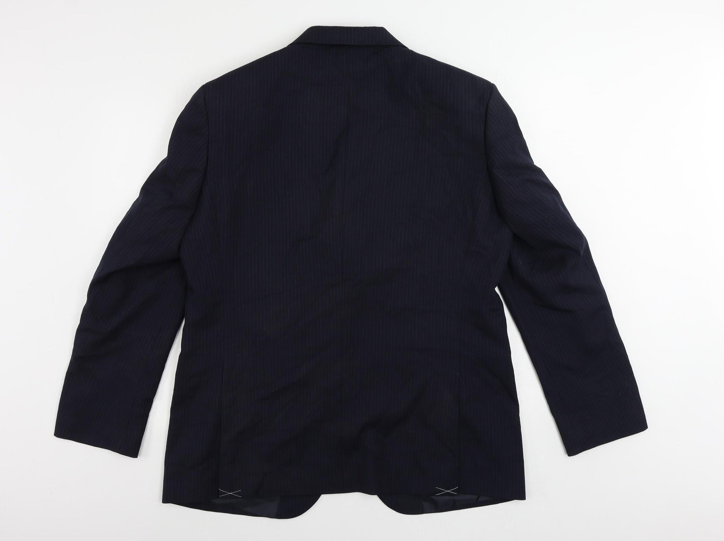 Mens UK Size 42 Marks and Spencer Regular Blue Suit Jacket
