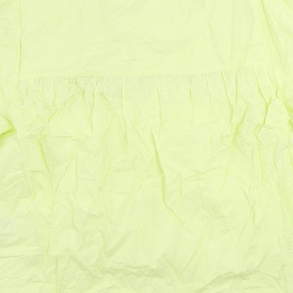 Womens UK Size 10 Marks and Spencer Yellow Basic Blouse