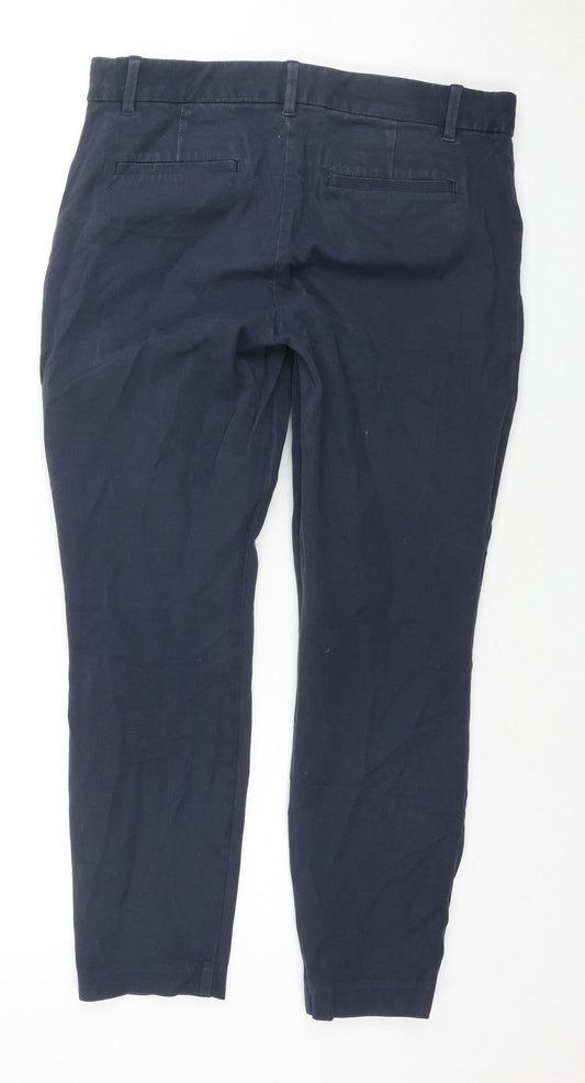 Womens UK Size 8 Gap Regular Fit  Blue Trousers