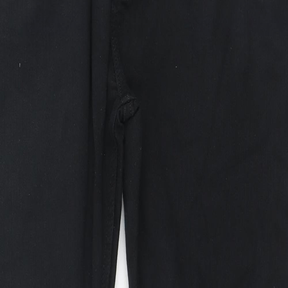 Womens UK Size 36 in Marks and Spencer Regular Fit Straight Black Jeans