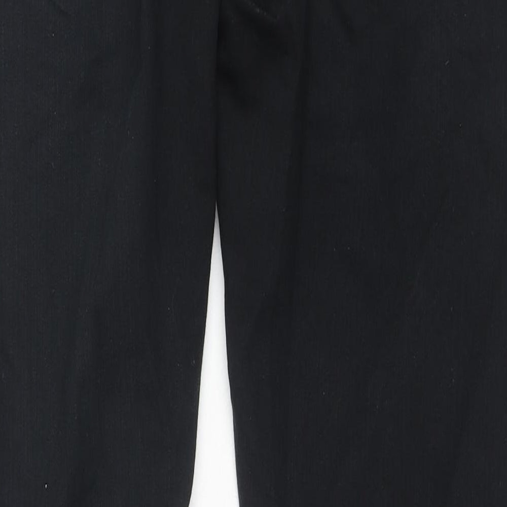 Womens UK Size 36 in Marks and Spencer Regular Fit Straight Black Jeans