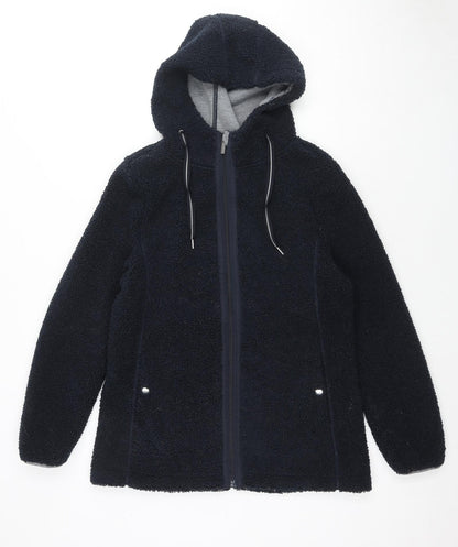 Womens UK Size 10 M&Co Blue Jacket