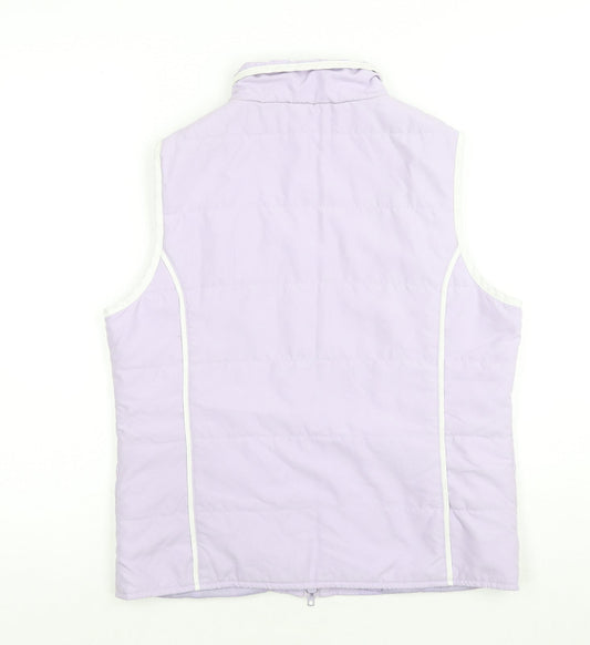 Womens UK Size 10 For Women Purple Gilet
