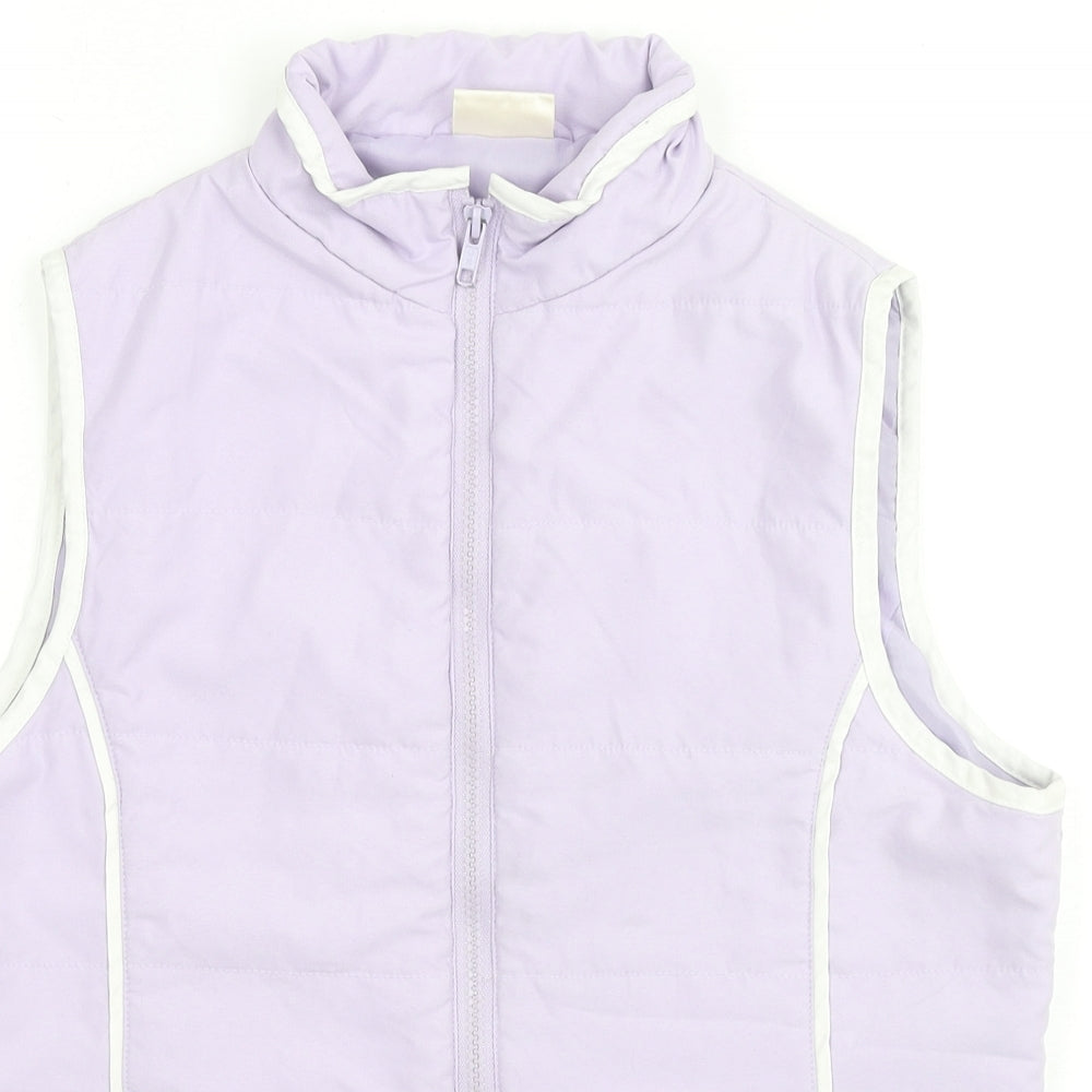 Womens UK Size 10 For Women Purple Gilet