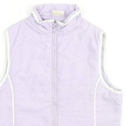 Womens UK Size 10 For Women Purple Gilet