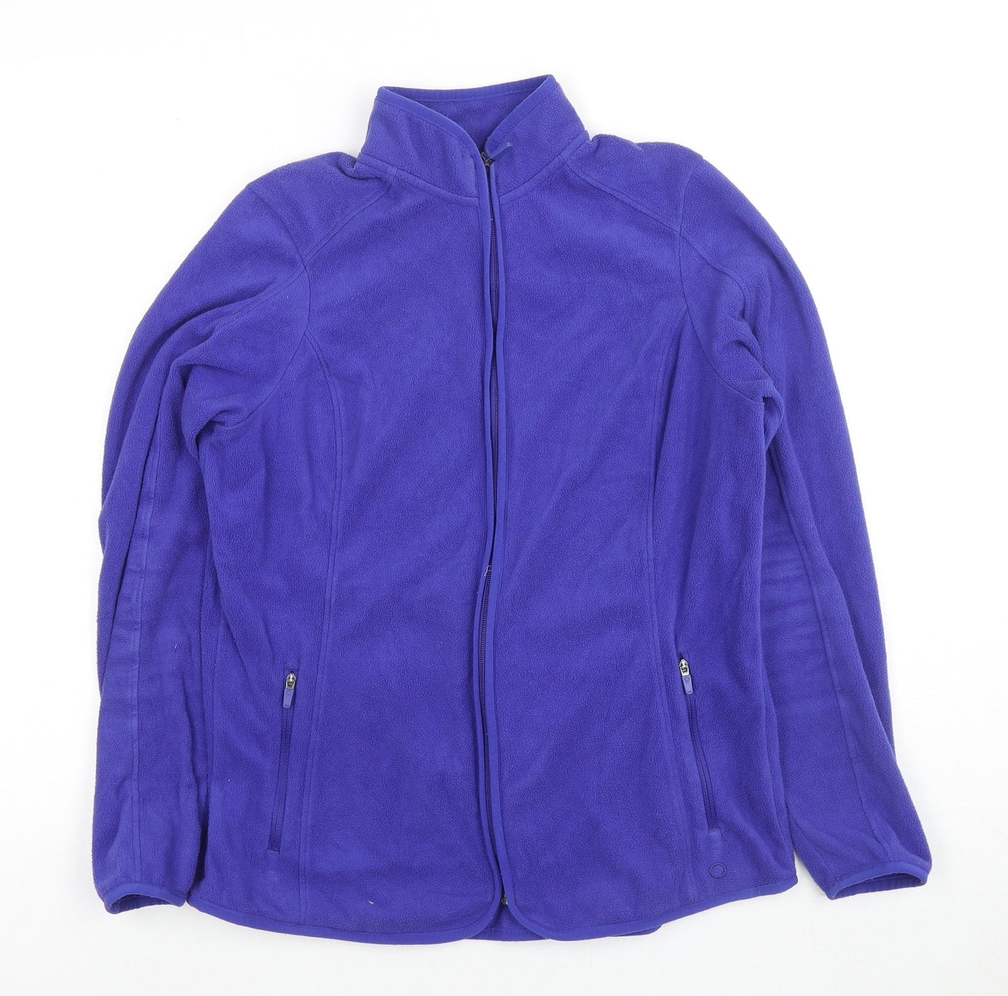 GOODMOVE Womens Purple Jacket Size 12 Zip