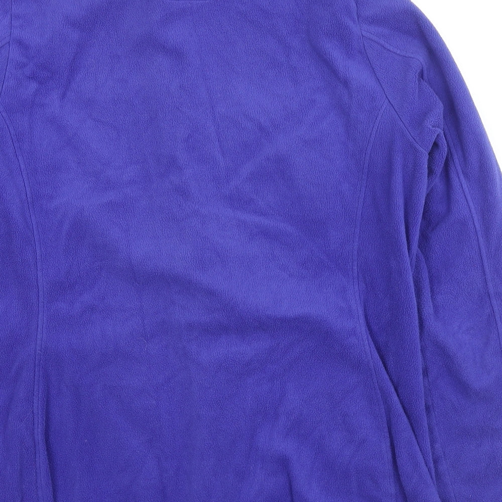 GOODMOVE Womens Purple Jacket Size 12 Zip