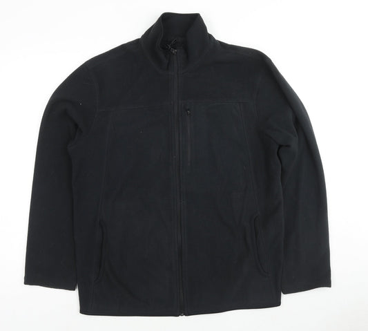 Mens UK Size M Marks and Spencer Black Jacket