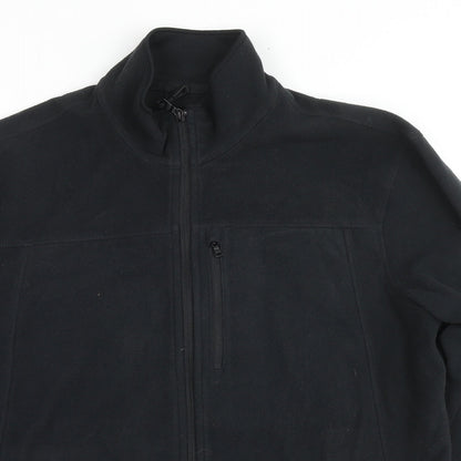Mens UK Size M Marks and Spencer Black Jacket