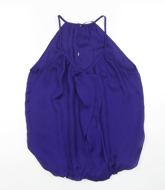 Womens UK Size 8 Oasis Purple Camisole Tank