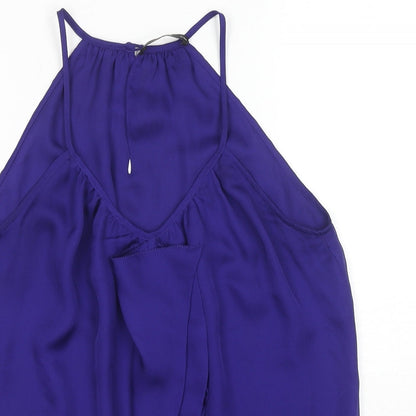 Womens UK Size 8 Oasis Purple Camisole Tank