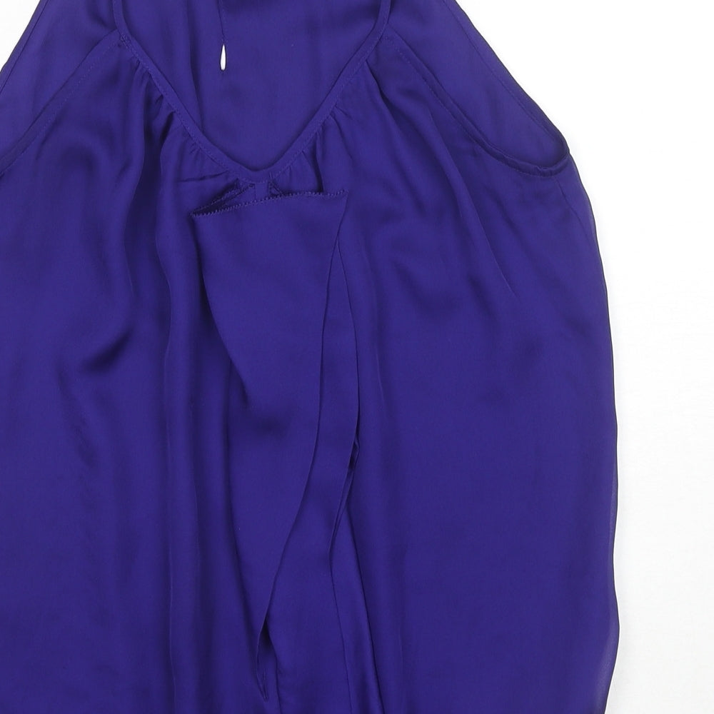 Womens UK Size 8 Oasis Purple Camisole Tank