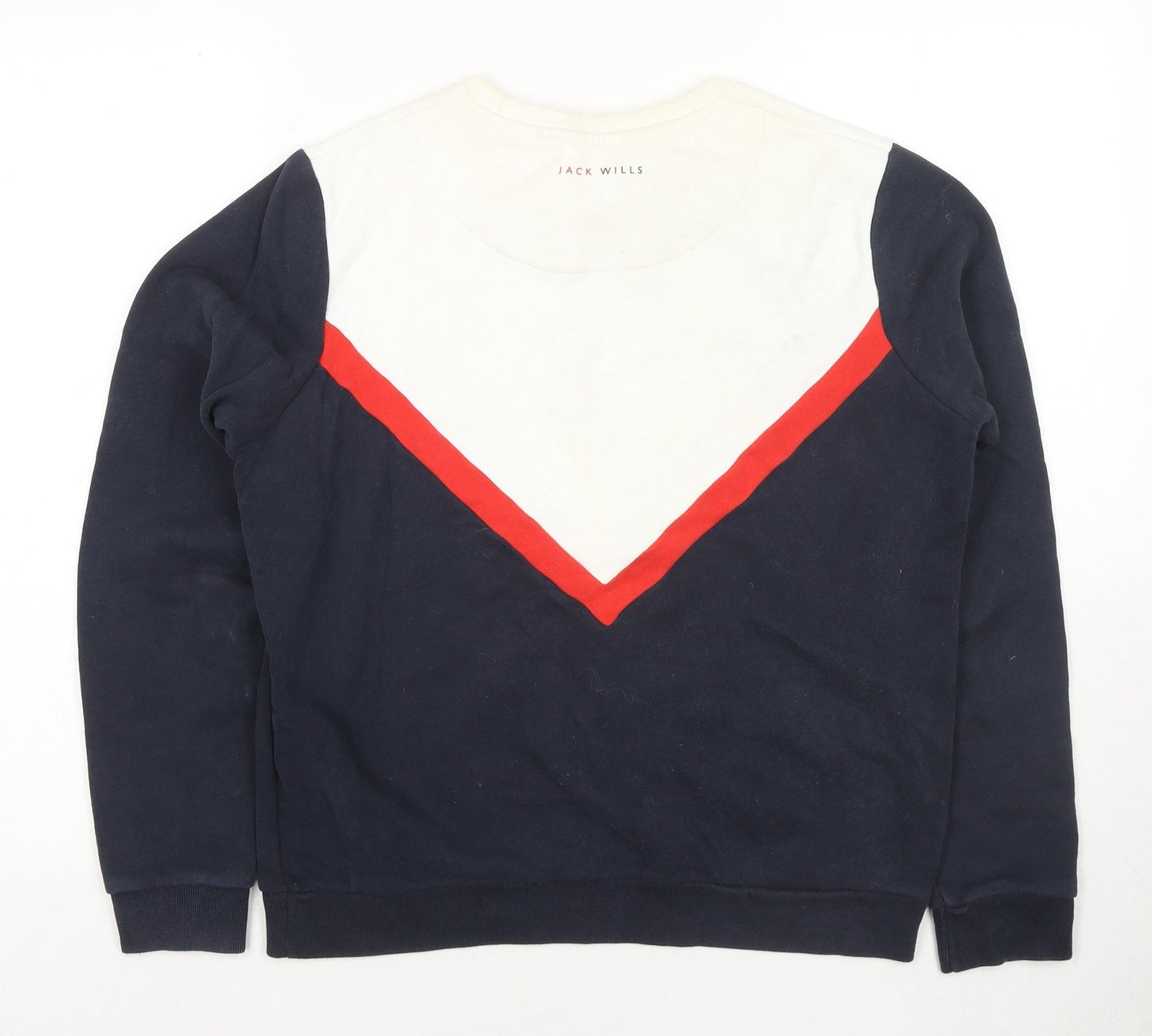 Womens UK Size 10 Jack Wills Blue Pullover Sweatshirt