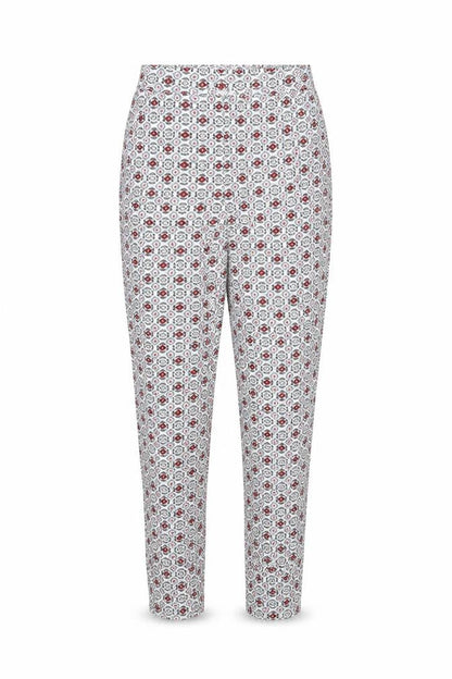 Womens UK Size 8 Marks and Spencer Regular Fit  Ivory Trousers