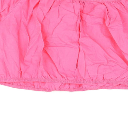 Womens UK Size 16 Marks and Spencer Pink Basic T-Shirt