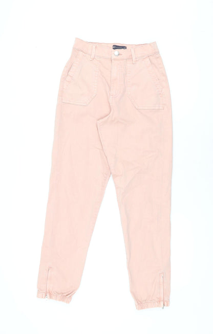 Womens UK Size 6 Marks and Spencer Regular Fit  Pink Trousers
