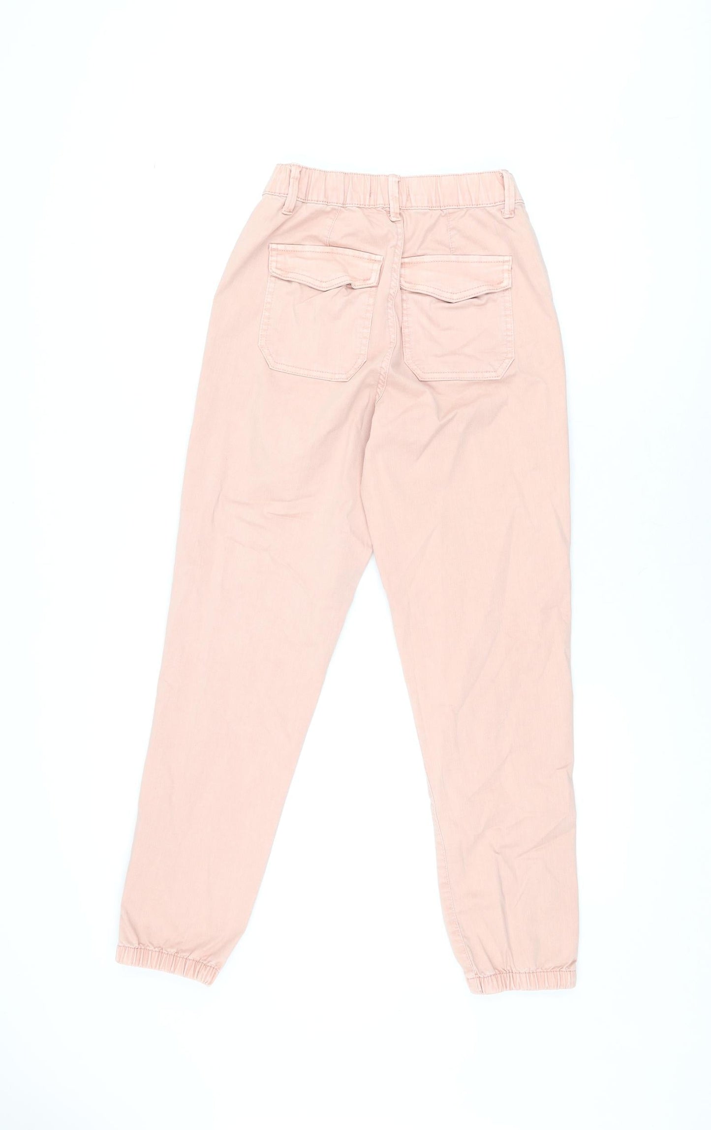 Womens UK Size 6 Marks and Spencer Regular Fit  Pink Trousers