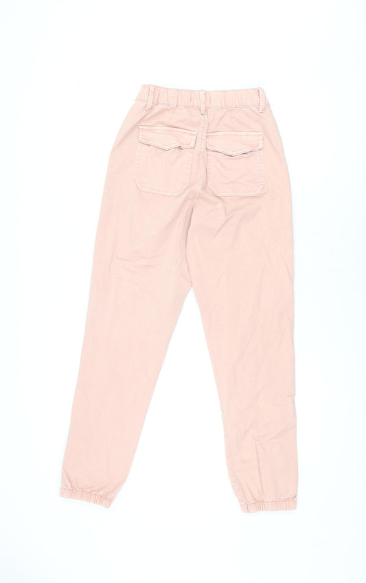 Womens UK Size 6 Marks and Spencer Regular Fit  Pink Trousers