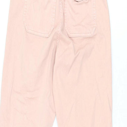 Womens UK Size 6 Marks and Spencer Regular Fit  Pink Trousers