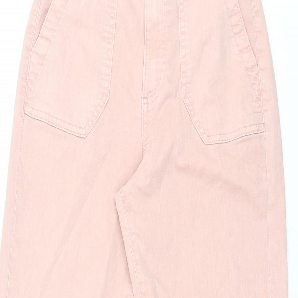 Womens UK Size 6 Marks and Spencer Regular Fit  Pink Trousers
