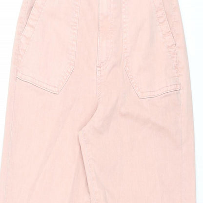 Womens UK Size 6 Marks and Spencer Regular Fit  Pink Trousers